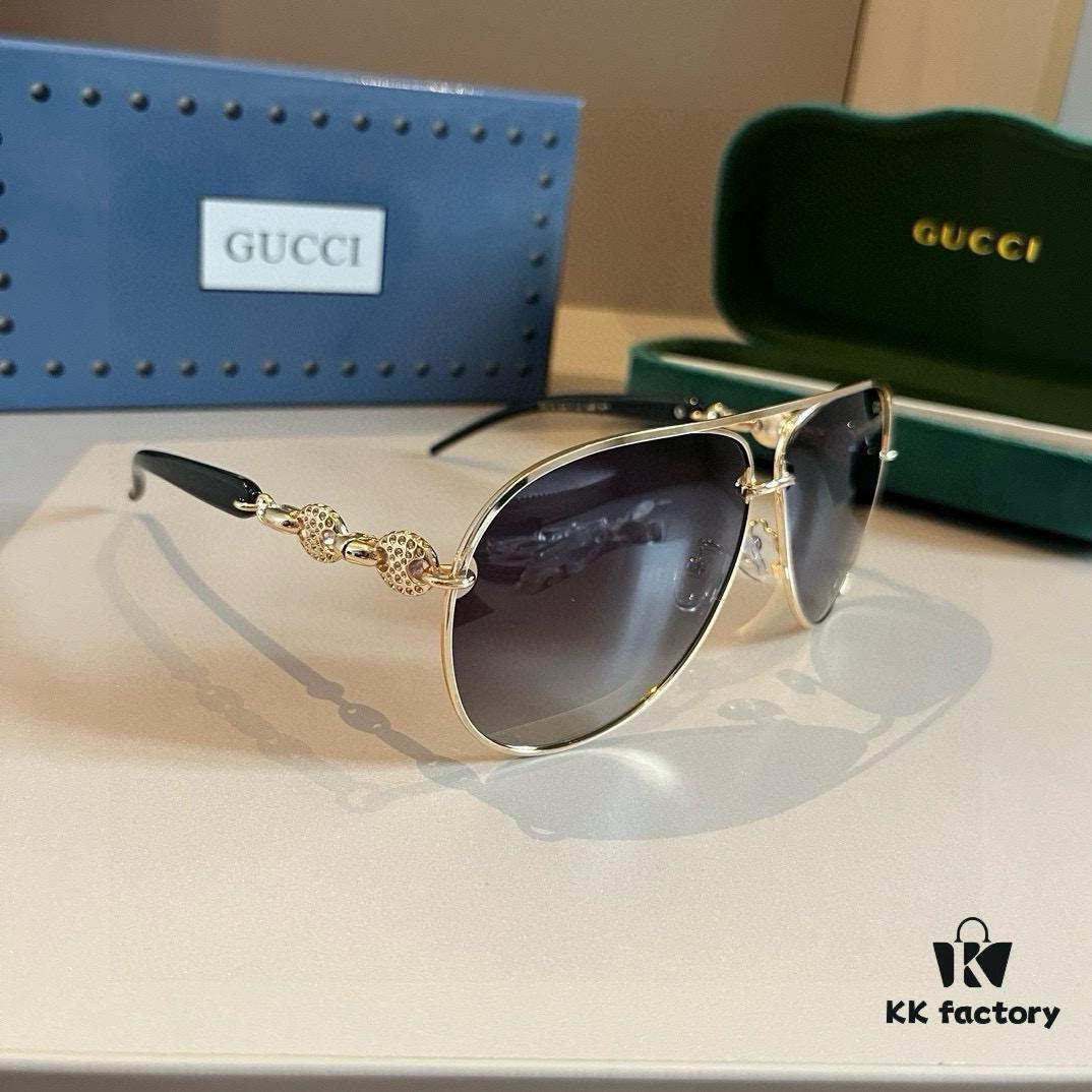 6931ab94ccd8ab3d7af9fed2 Gucci Heavyweight New Arrival Women's Sunglasses, Large Frame 3D Design for Face Contour Enhancement, Retro and Elegant