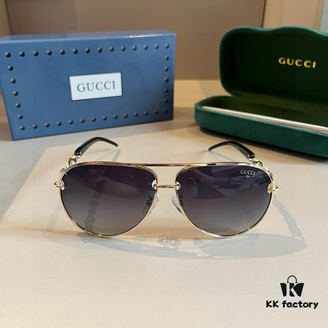 6931ab94ccd8ab3d7af9fed3 Gucci Heavyweight New Arrival Women's Sunglasses, Large Frame 3D Design for Face Contour Enhancement, Retro and Elegant