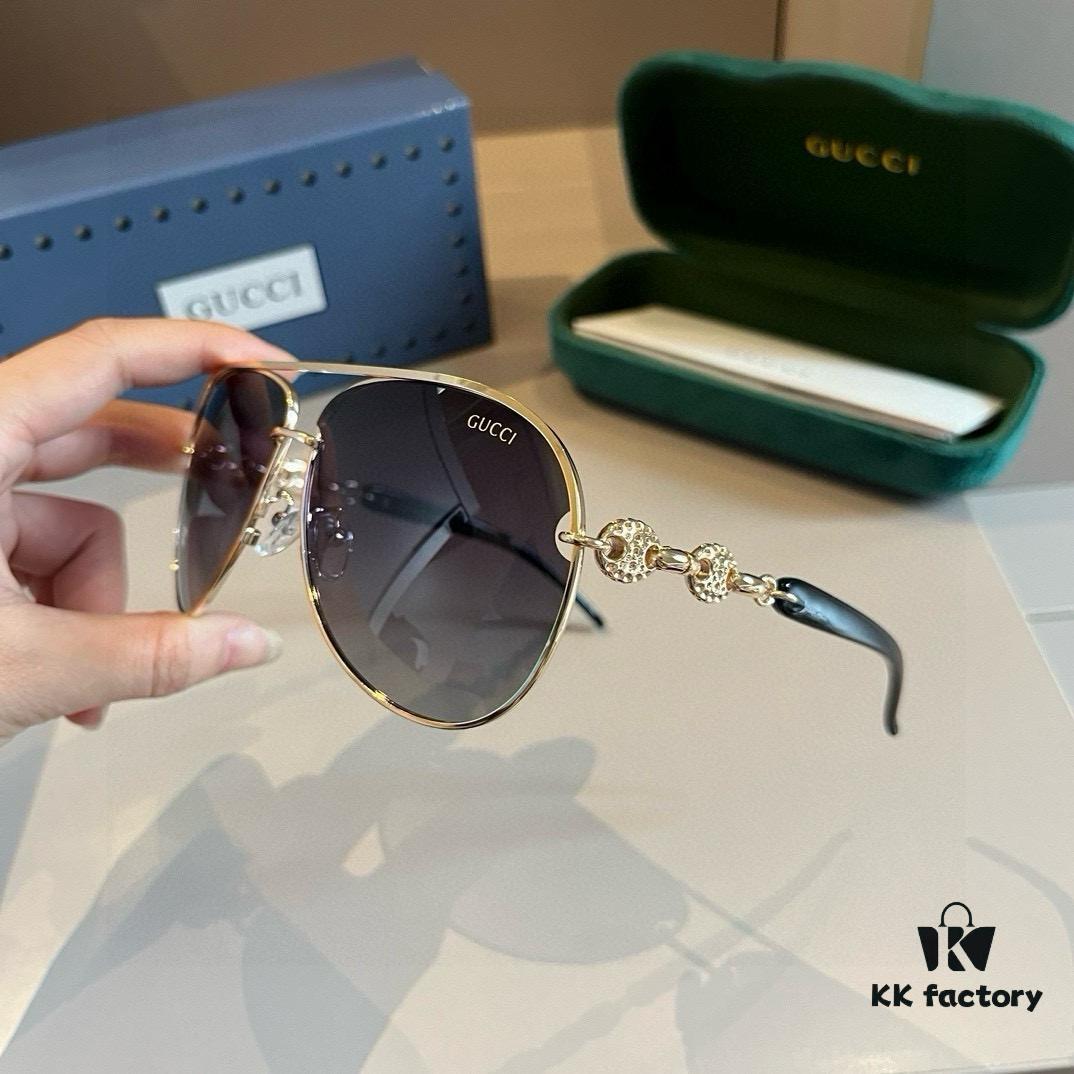 6931ab94ccd8ab3d7af9fed5 Gucci Heavyweight New Arrival Women's Sunglasses, Large Frame 3D Design for Face Contour Enhancement, Retro and Elegant