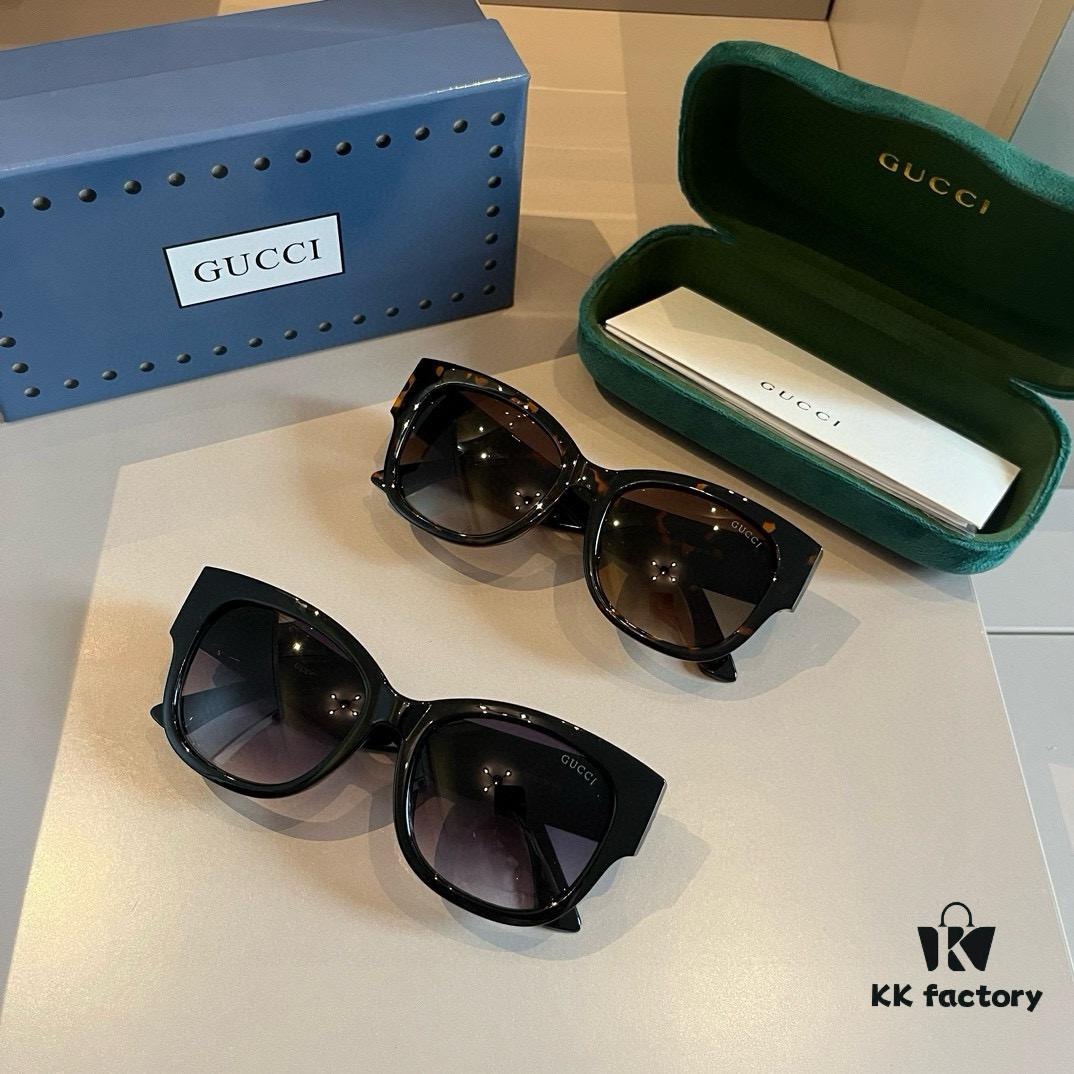 6931ab96ccd8ab3d7af9fef5 Gucci Heavyweight New Arrival Women's Sunglasses, Large Frame 3D Design to Complement Facial Features, Retro and Elegant