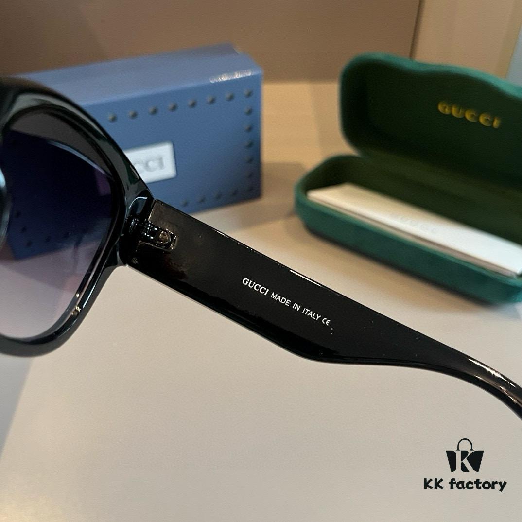 6931ab96ccd8ab3d7af9fefd Gucci New Heavyweight Women's Sunglasses, Large Frame with 3D Design for Flattering Facial Contour, Retro and Stylish