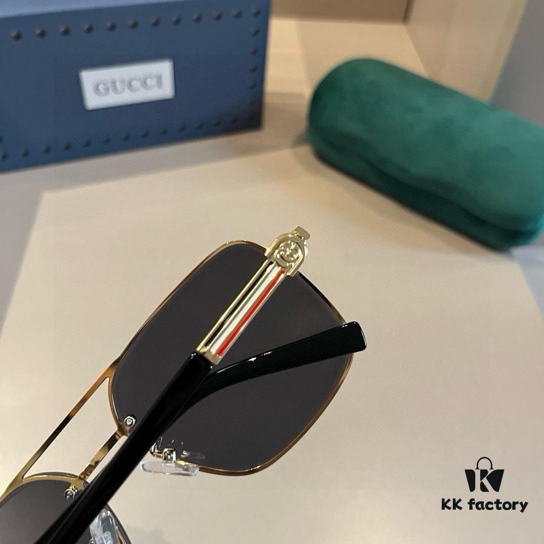 6931ab97ccd8ab3d7af9ff04 Gucci New Arrival Unisex Sunglasses 🕶️, Classic Metal Single-Bridge Aviator Style