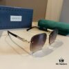 6931ab97ccd8ab3d7af9ff08 Gucci New Arrival Sunglasses 🕶️ Unisex, Extremely Comfortable Wear, Fashionable Metal Single-Bridge Aviator Round Sunglasses