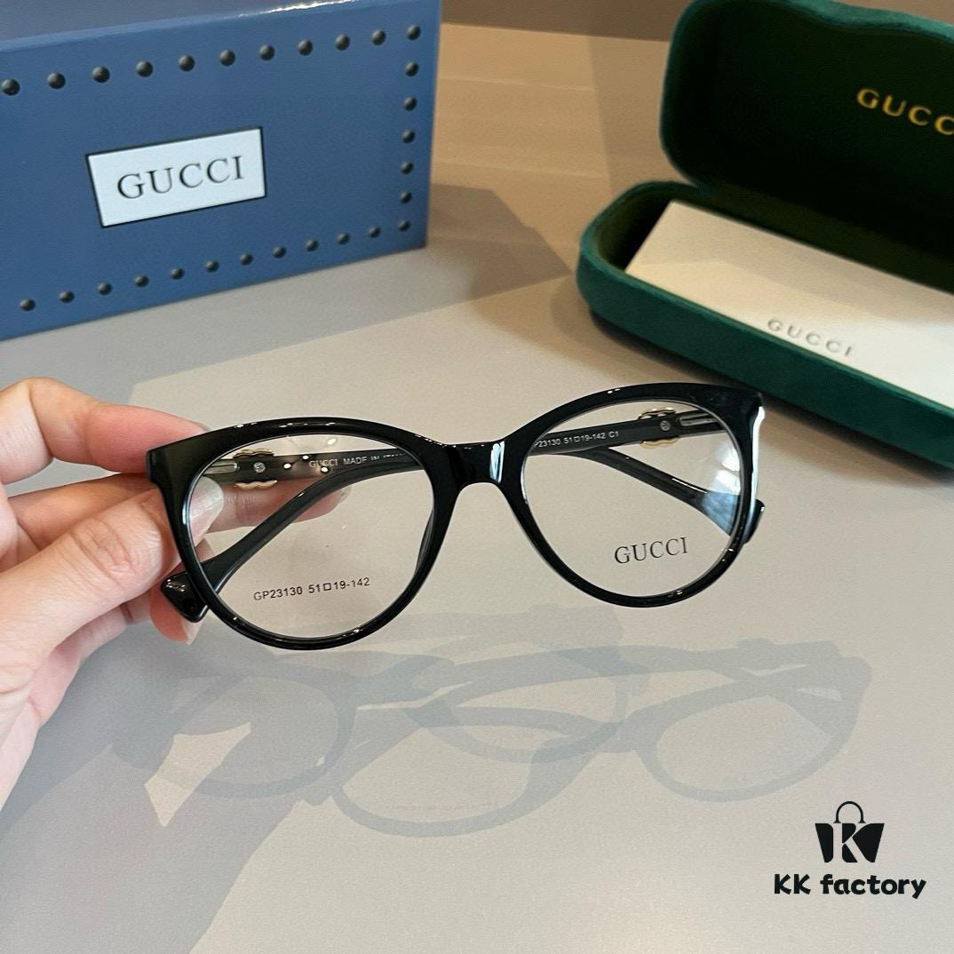 6931ab98ccd8ab3d7af9ff1d Gucci 2024 Official Spring Collection Optical Glasses, Celebrity-Favorite Large-Frame Sunglasses, Polarized Clear Lens Eyewear