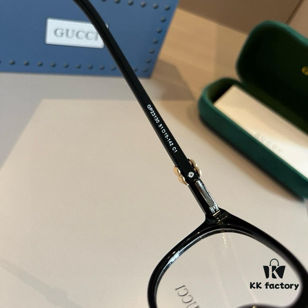 6931ab99ccd8ab3d7af9ff20 Gucci 2024 Official Spring Collection Optical Glasses, Celebrity-Favorite Large-Frame Sunglasses, Polarized Clear Lens Eyewear