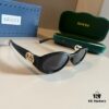 6931ab99ccd8ab3d7af9ff24 Gucci Sunglasses GG1662SA, Narrow Oval Frame with Elevated Integrated Nose Pad, Asian Fit Design