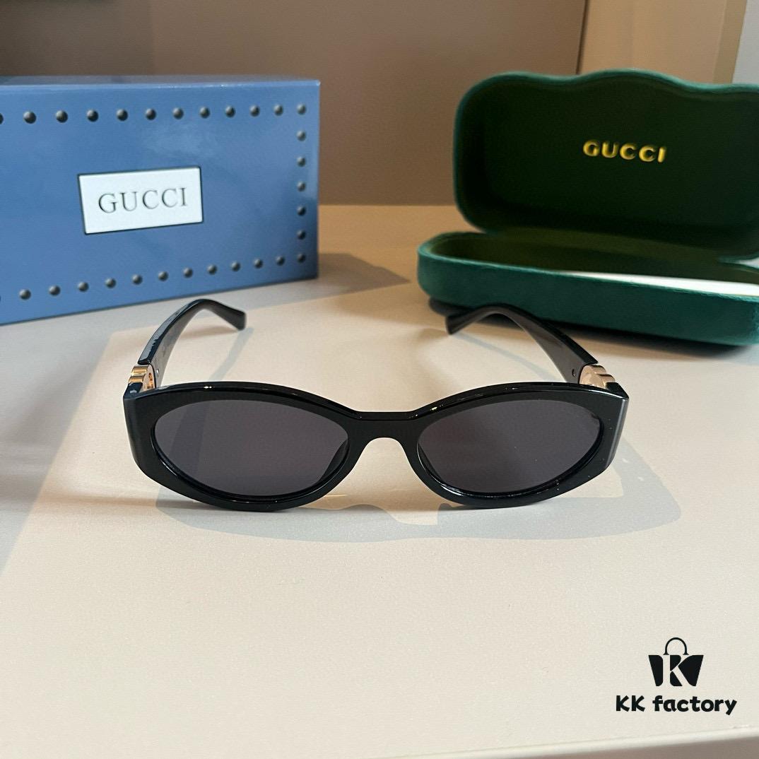 6931ab99ccd8ab3d7af9ff25 Gucci Sunglasses GG1662SA, Narrow Oval Frame with Elevated Integrated Nose Pad, Asian Fit Design