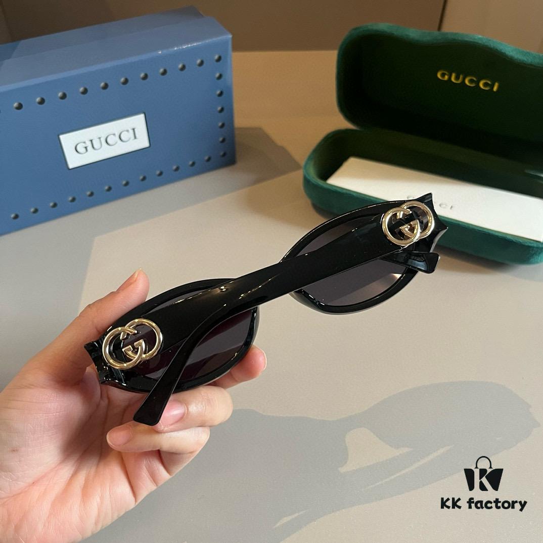 6931ab99ccd8ab3d7af9ff27 Gucci Sunglasses GG1662SA, Narrow Oval Frame with Elevated Integrated Nose Pad, Asian Fit Design