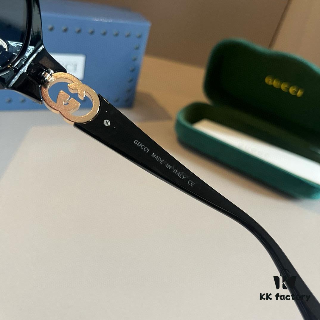 6931ab99ccd8ab3d7af9ff28 Gucci Sunglasses GG1662SA, Narrow Oval Frame with Elevated Integrated Nose Pad, Asian Fit Design