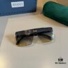 Gucci Masterpiece Polarized Sunglasses, High-End Fashionable Unisex Oversized Slimming Sunglasses, High-Quality Driving Shades