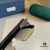Gucci Masterpiece Polarized Sunglasses, High-End Fashionable Unisex Oversized Slimming Sunglasses, High-Quality Driving Shades