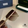 6931ab9cccd8ab3d7af9ff4e Gucci New Arrival Unisex Sunglasses 🕶️, Fashionable Metal Single-Bridge Aviator Style