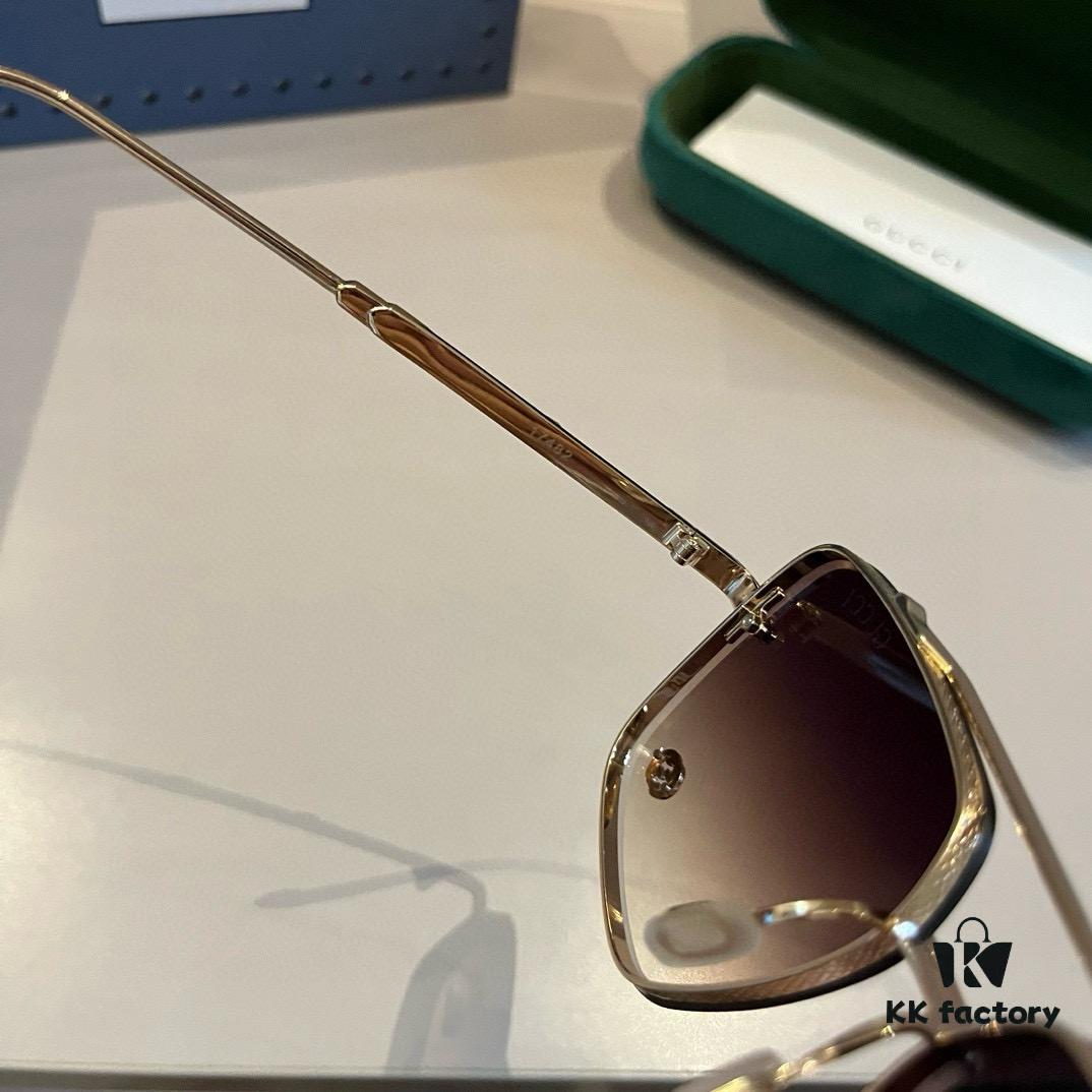 6931ab9cccd8ab3d7af9ff50 Gucci New Arrival Unisex Sunglasses 🕶️, Fashionable Metal Single-Bridge Aviator Style