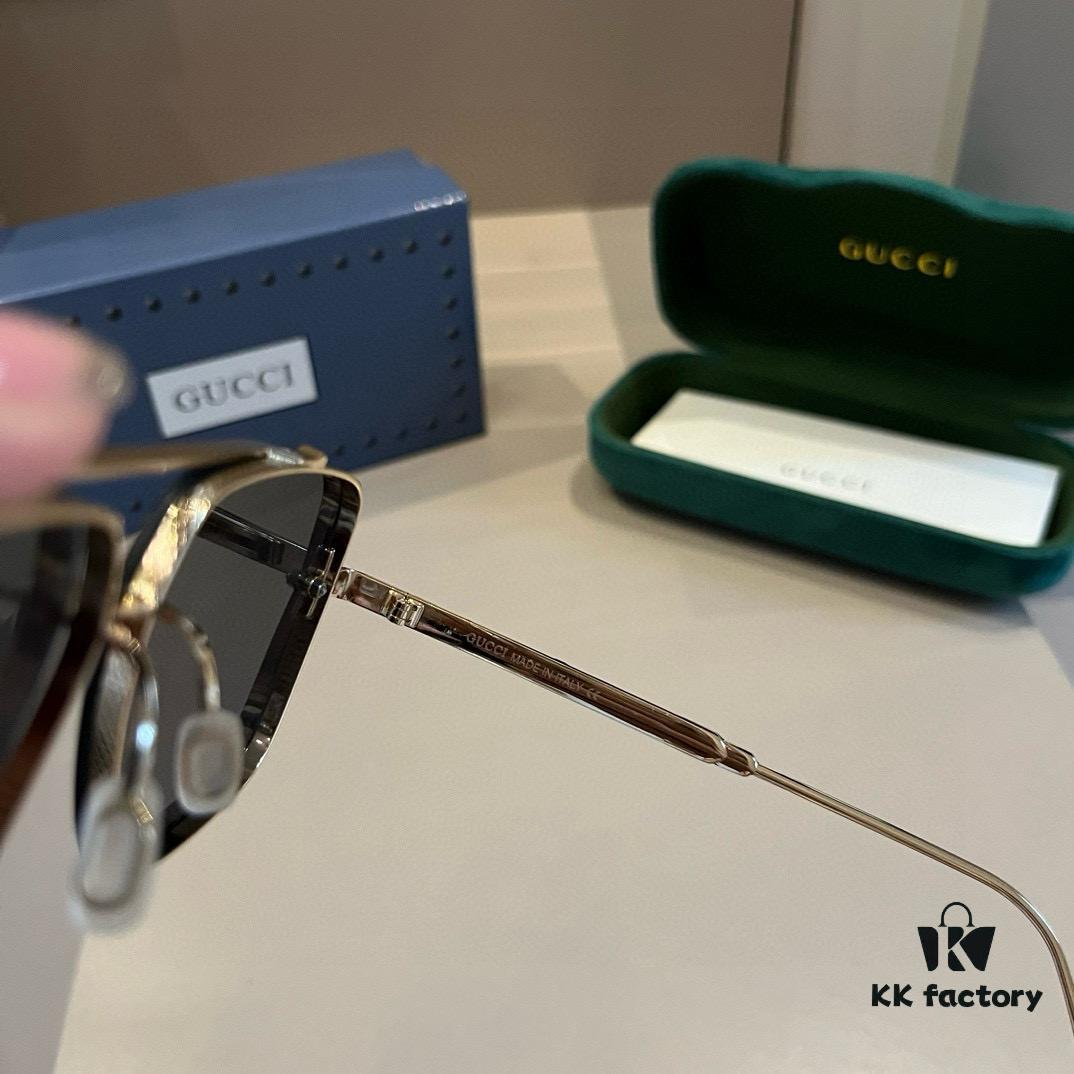 6931ab9cccd8ab3d7af9ff59 Gucci New Arrival Unisex Sunglasses 🕶️, Classic Metal Single-Bridge Aviator Style