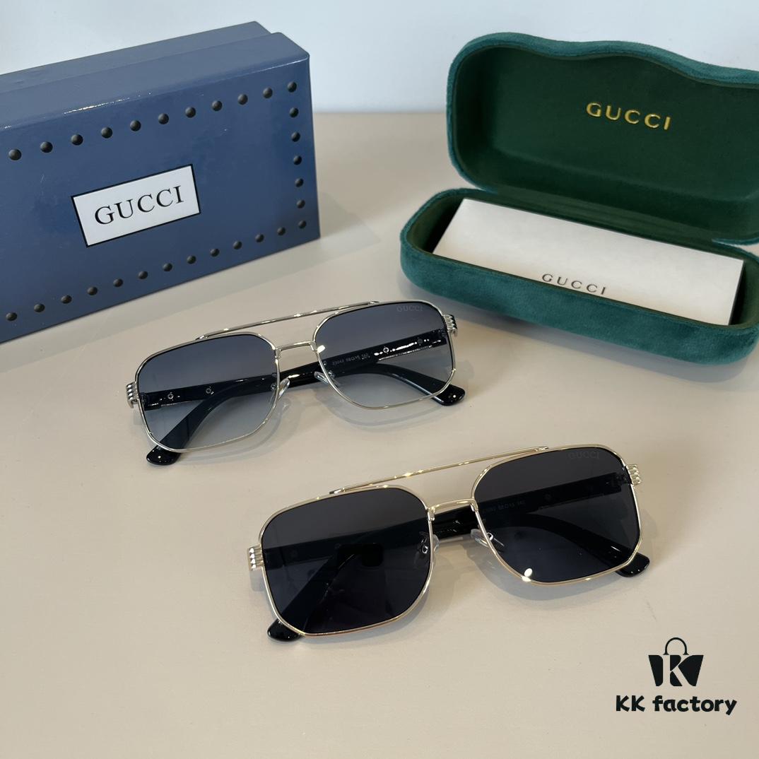 6931ab9fccd8ab3d7af9ff83 Gucci New Arrival Sunglasses 🕶️ Unisex Classic Metal Single-Bridge Aviator Style