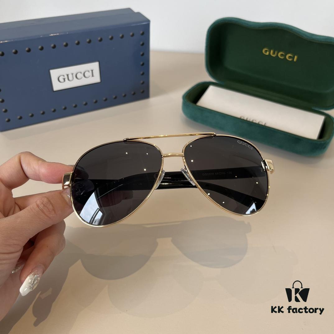 6931ab9fccd8ab3d7af9ff84 Gucci New Arrival Unisex Sunglasses 🕶️, Classic Metal Single-Bridge Aviator Style