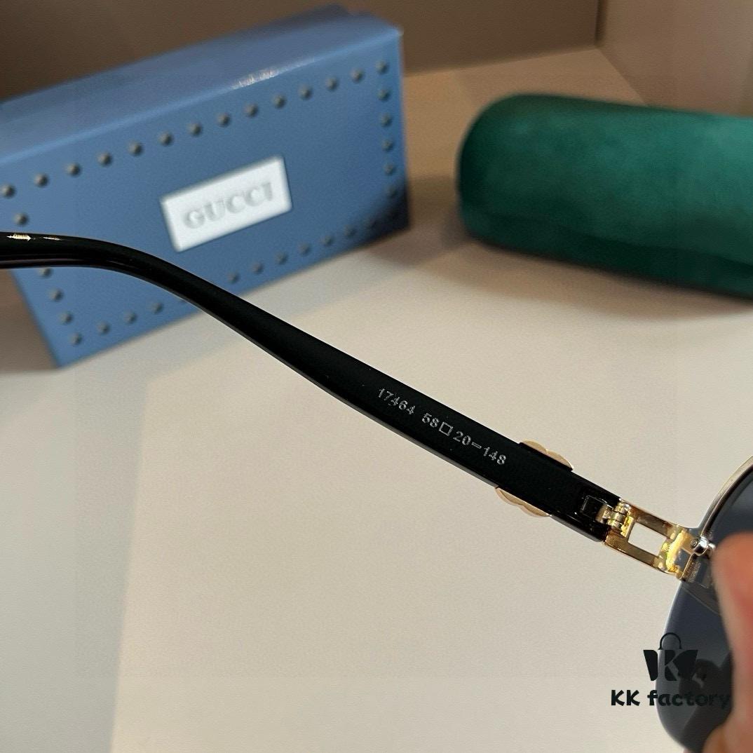 6931aba1ccd8ab3d7af9ffa7 Gucci New Arrival Sunglasses 🕶️ Unisex Classic Metal Single-Bridge Aviator Style