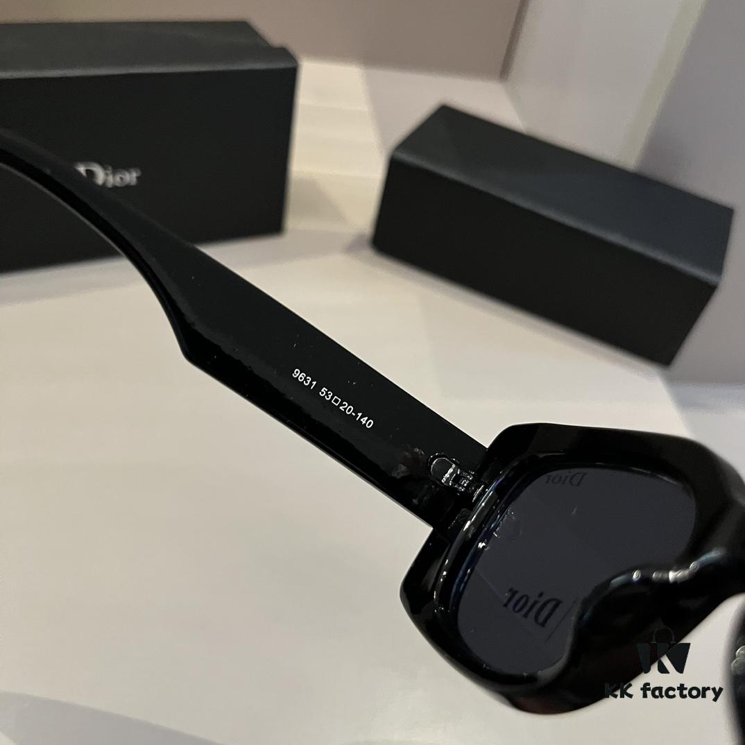 6931abc3ccd8ab3d7afa01ae Sunglasses Alert! DIOR Dior Pacific S1U in Stylish Rectangular Frame with Blue-White Color Blocking and Star Motif