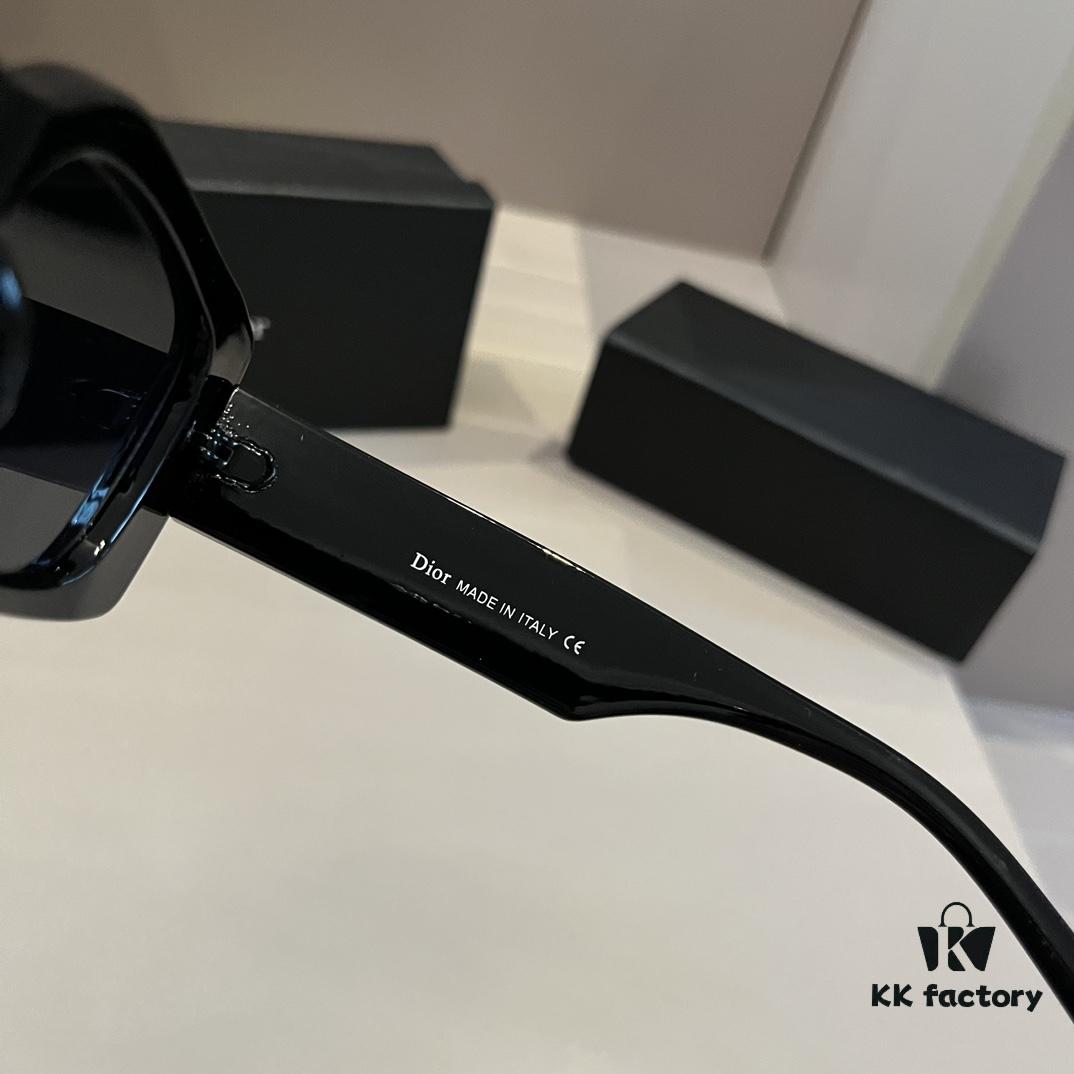 6931abc3ccd8ab3d7afa01af Sunglasses Alert! DIOR Dior Pacific S1U in Stylish Rectangular Frame with Blue-White Color Blocking and Star Motif