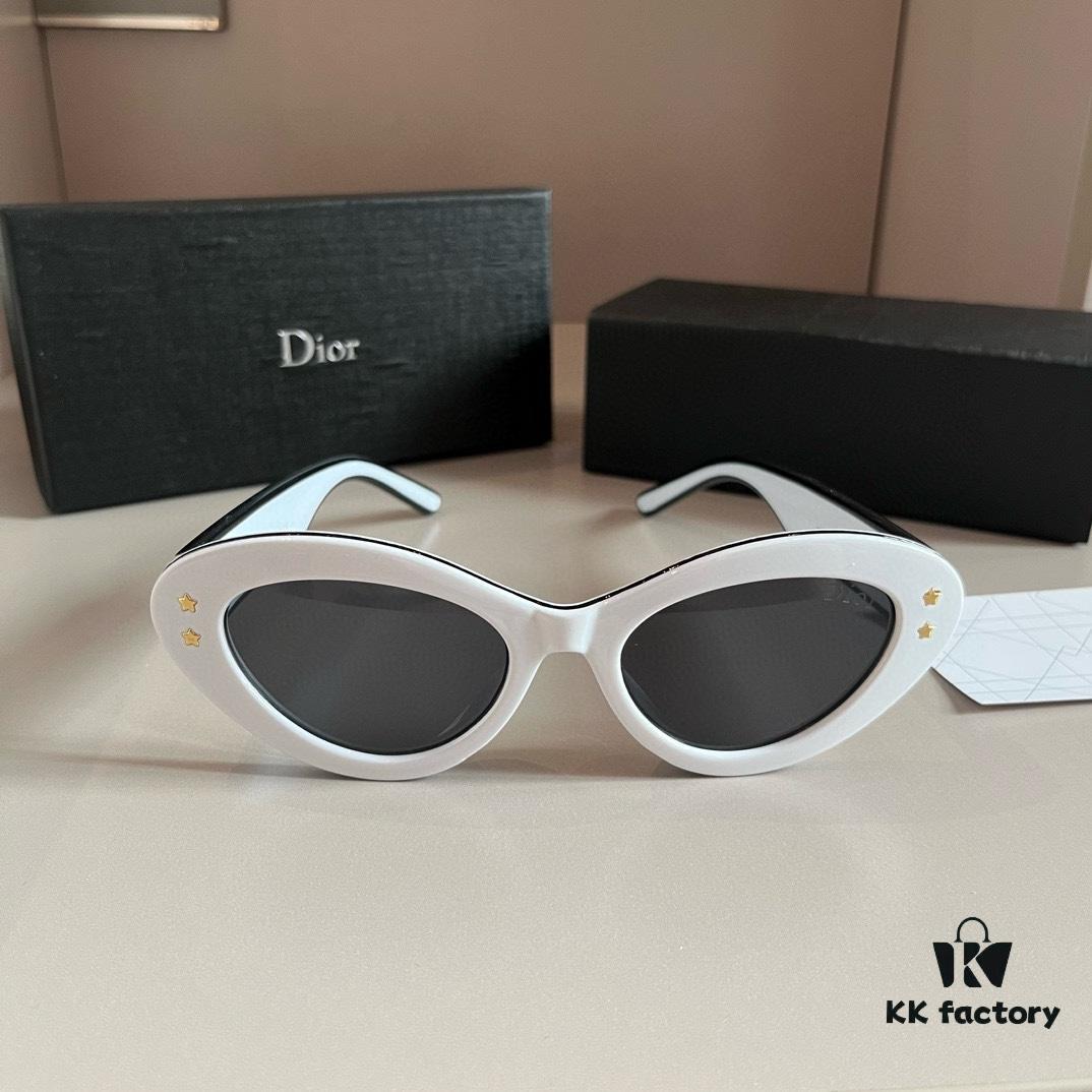 Dior Cat-Eye Sunglasses, Influencer Style Dior Sunglasses