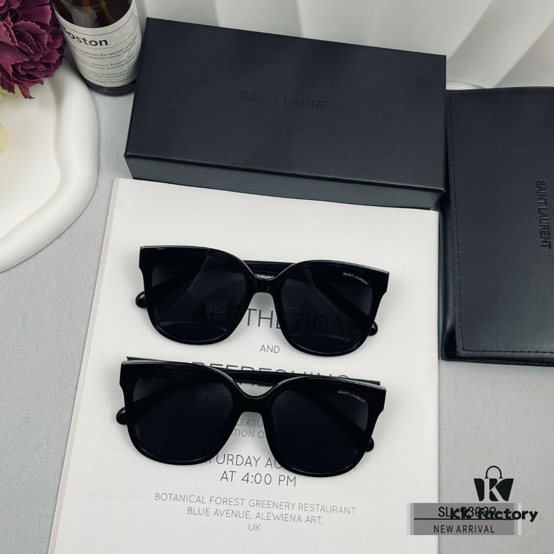 6931abd5ccd8ab3d7afa02c1 YSL Saint Laurent Sunglasses with Polaroid HD Lenses, TR90 Frame, Lightweight and Comfortable, Size 57-16-148, Stylish UV Protection for Travel and Driving