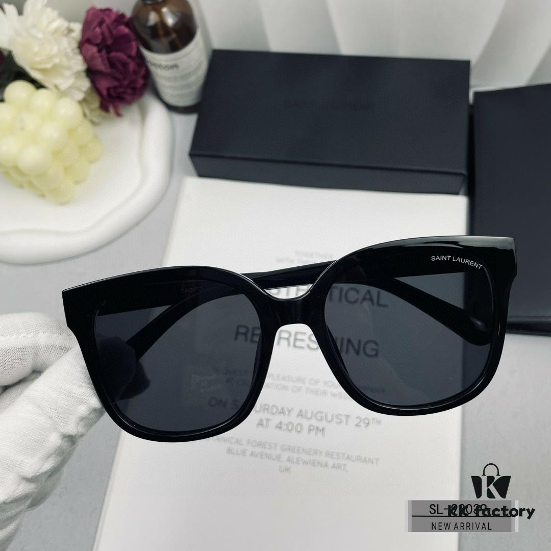 6931abd5ccd8ab3d7afa02c4 YSL Saint Laurent Sunglasses with Polaroid HD Lenses, TR90 Frame, Lightweight and Comfortable, Size 57-16-148, Stylish UV Protection for Travel and Driving