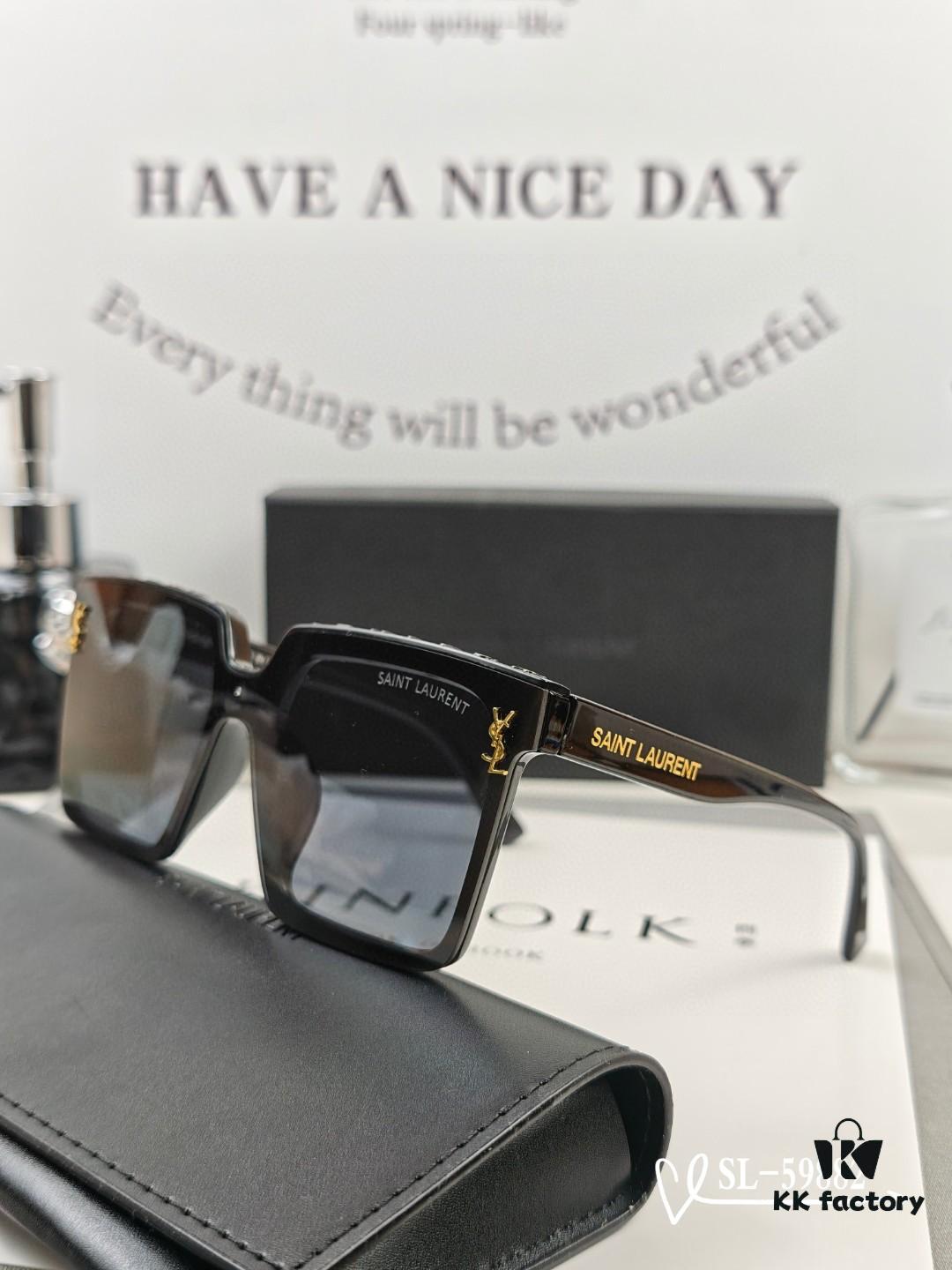 6931abd5ccd8ab3d7afa02cc YSL Saint Laurent Sunglasses with Polaroid HD Lenses, TR90 Frame, Lightweight and Comfortable, Model 59882