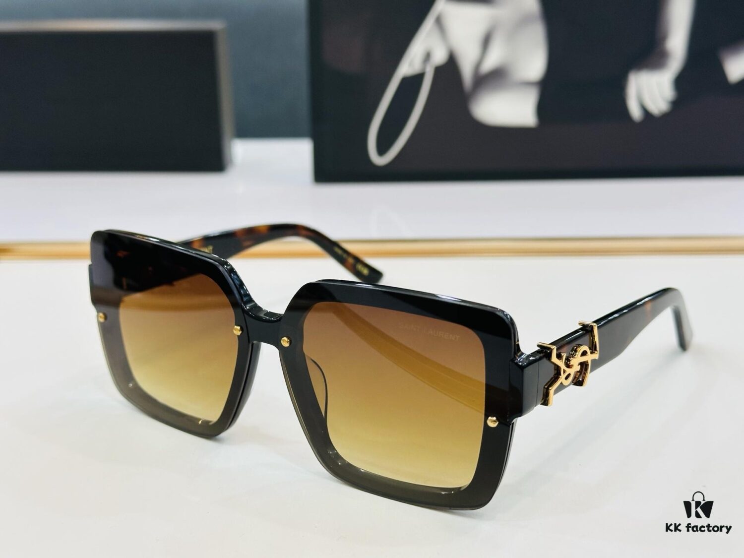 6931abd7ccd8ab3d7afa02ed Influencer Hit Saint Laurent 💫SL M314💫 Size: 66 □ 10-145 Plastic Frame Design K Playful and Sweet with Excellent Quality Sunglasses