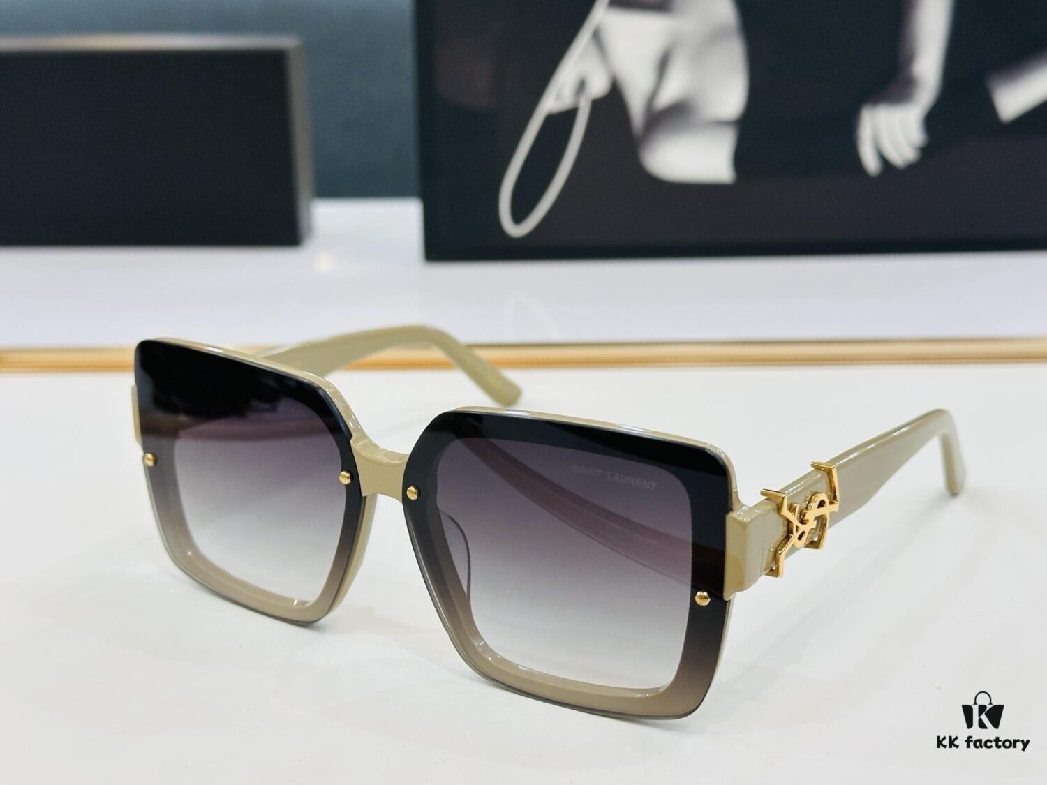 6931abd8ccd8ab3d7afa02ee Influencer Hit Saint Laurent 💫SL M314💫 Size: 66 □ 10-145 Plastic Frame Design K Playful and Sweet with Excellent Quality Sunglasses