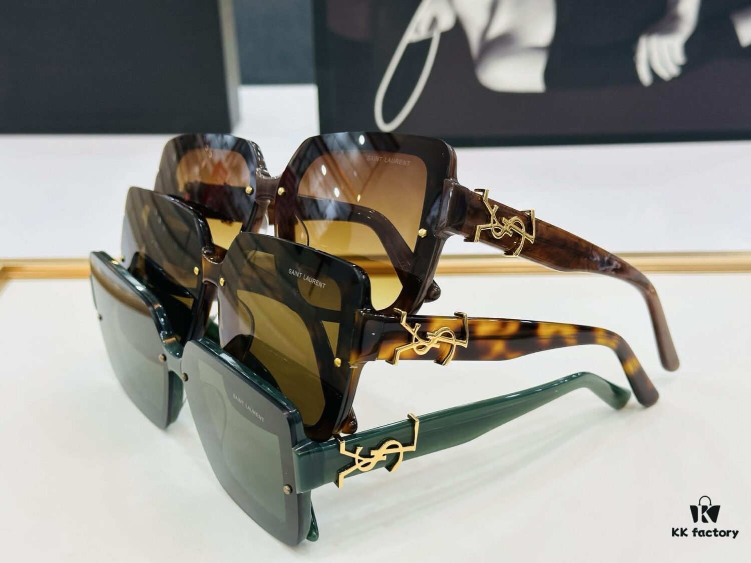 6931abd8ccd8ab3d7afa02f3 Influencer Hit Saint Laurent 💫SL M314💫 Size: 66 □ 10-145 Plastic Frame Design K Playful and Sweet with Excellent Quality Sunglasses