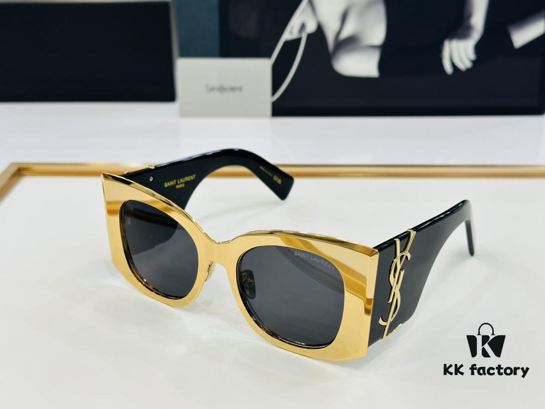 Viral Hit YSL M245 Size: 54-20-145 Acetate Frame K Playful and Sweet Style Premium Quality Sunglasses