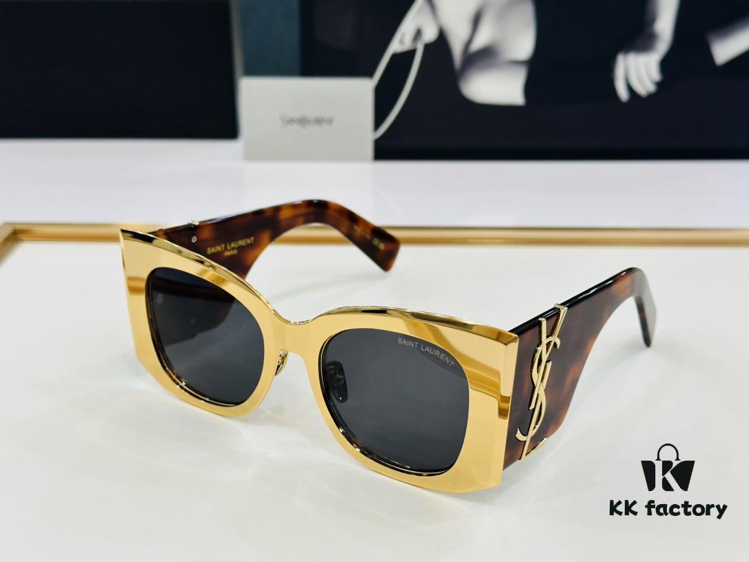 Viral Hit YSL M245 Size: 54-20-145 Acetate Frame K Playful and Sweet Style Premium Quality Sunglasses
