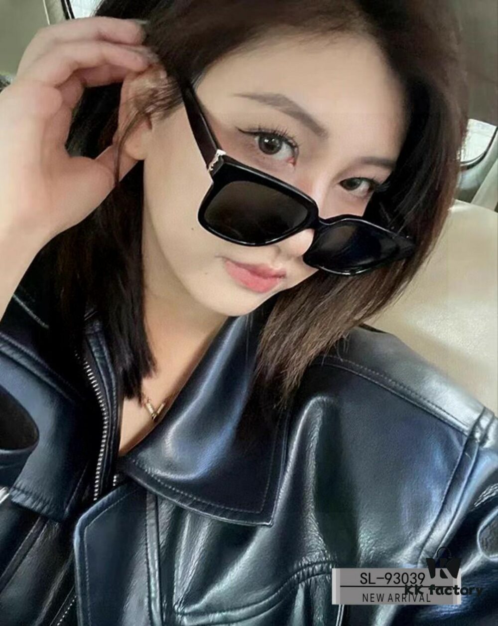 YSL Saint Laurent Sunglasses with Polaroid HD Lenses, TR90 Frame, Lightweight and Comfortable, Model: 93039
