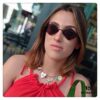 6931abddccd8ab3d7afa0346 YSL Saint Laurent Polygonal Lightweight Alloy Thin Frame Sunglasses for Women, Novelty Design Spring and Summer New Arrival