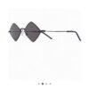 6931abddccd8ab3d7afa0347 YSL Saint Laurent Polygonal Lightweight Alloy Thin Frame Sunglasses for Women, Novelty Design Spring and Summer New Arrival