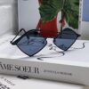 6931abddccd8ab3d7afa0349 YSL Saint Laurent Polygonal Lightweight Alloy Thin Frame Sunglasses for Women, Novelty Design Spring and Summer New Arrival