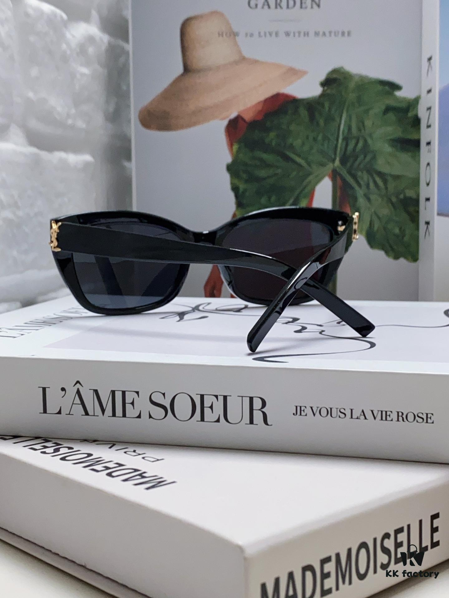 6931abdfccd8ab3d7afa0369 YSL Saint Laurent 2024 New Cat-Eye Sunglasses for Women, High-End UV Protection Polarized Sun Glasses, Trendsetting Influencer Favorite Women's Eyewear