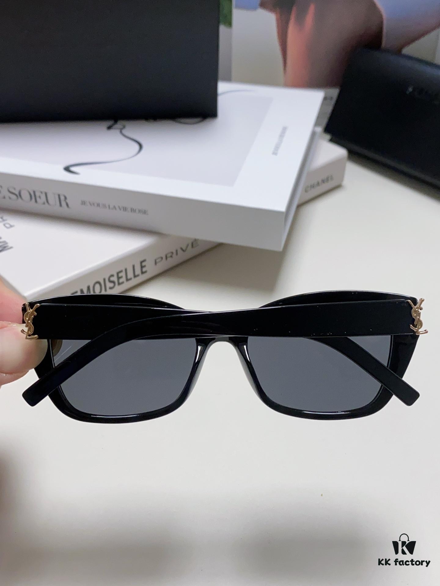 6931abdfccd8ab3d7afa036b YSL Saint Laurent 2024 New Cat-Eye Sunglasses for Women, High-End UV Protection Polarized Sun Glasses, Trendsetting Influencer Favorite Women's Eyewear