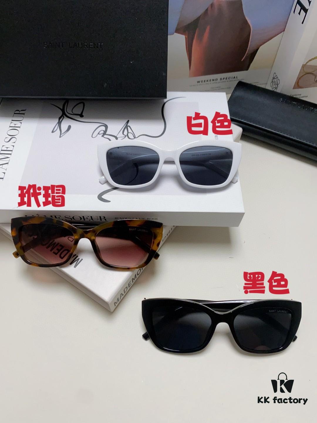 6931abe0ccd8ab3d7afa0370 YSL Saint Laurent 2024 New Cat-Eye Sunglasses for Women, High-End UV Protection Polarized Sun Glasses, Influencer-Favorite Women's Sunglasses