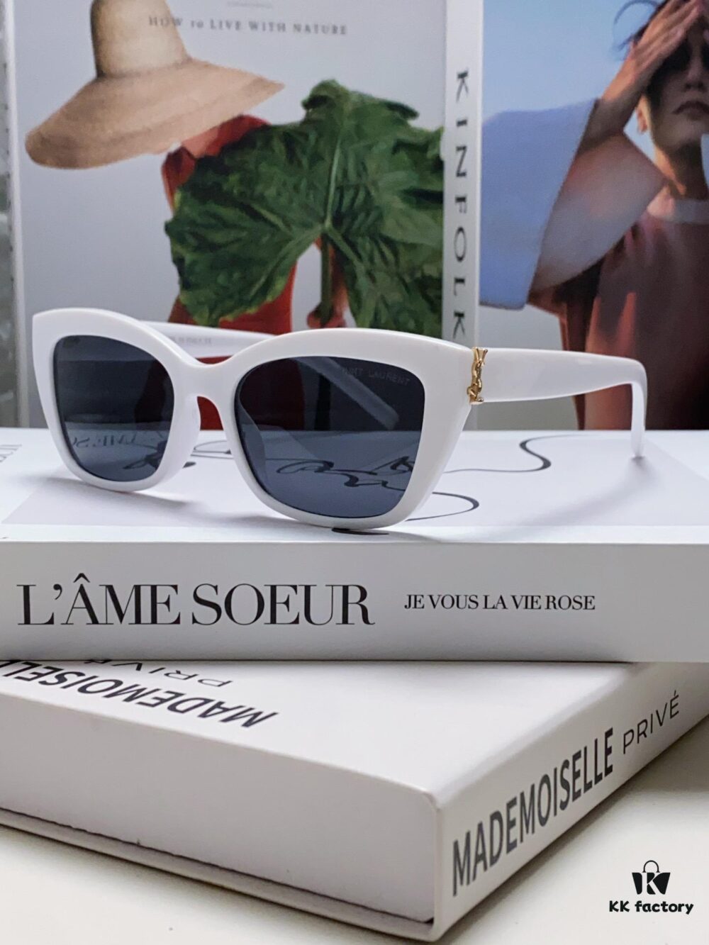 6931abe1ccd8ab3d7afa037b YSL Saint Laurent 2024 New Cat-Eye Sunglasses for Women, High-End UV Protection Polarized Sun Glasses, Influencer-Favorite Women's Sunglasses