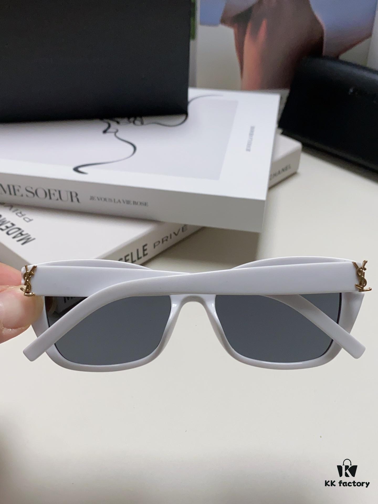 6931abe1ccd8ab3d7afa037f YSL Saint Laurent 2024 New Cat-Eye Sunglasses for Women, High-End UV Protection Polarized Sun Glasses, Influencer-Favorite Women's Sunglasses