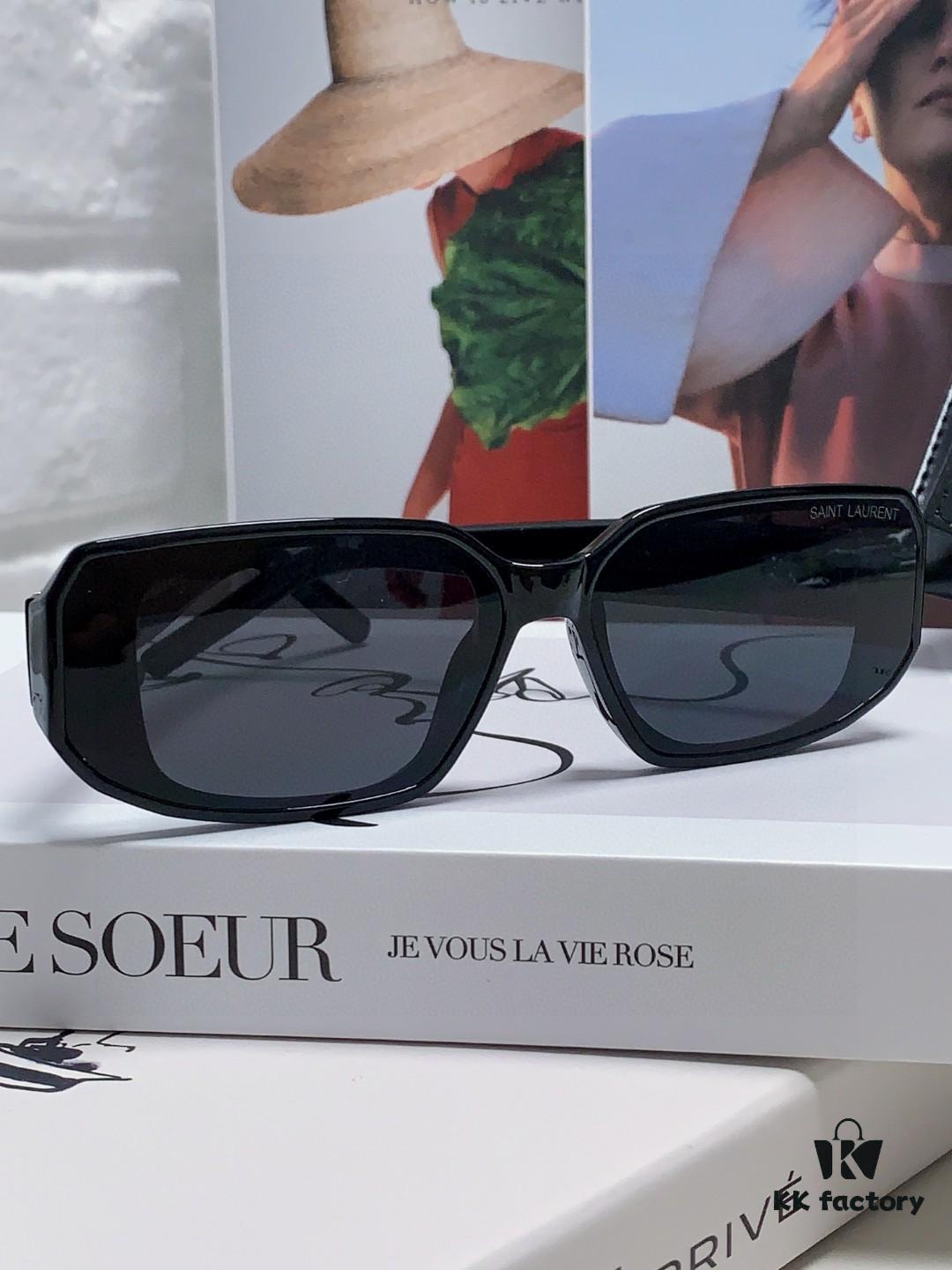 YSL / Saint Laurent Women's Cat-Eye Fashion Sports Blue Light Blocking Sunglasses