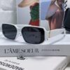 6931abe2ccd8ab3d7afa0392 YSL Saint Laurent Women's Cat-Eye Fashion Sports Blue Light Blocking Sunglasses