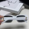 6931abe2ccd8ab3d7afa0396 YSL Saint Laurent Women's Cat-Eye Fashion Sports Blue Light Blocking Sunglasses