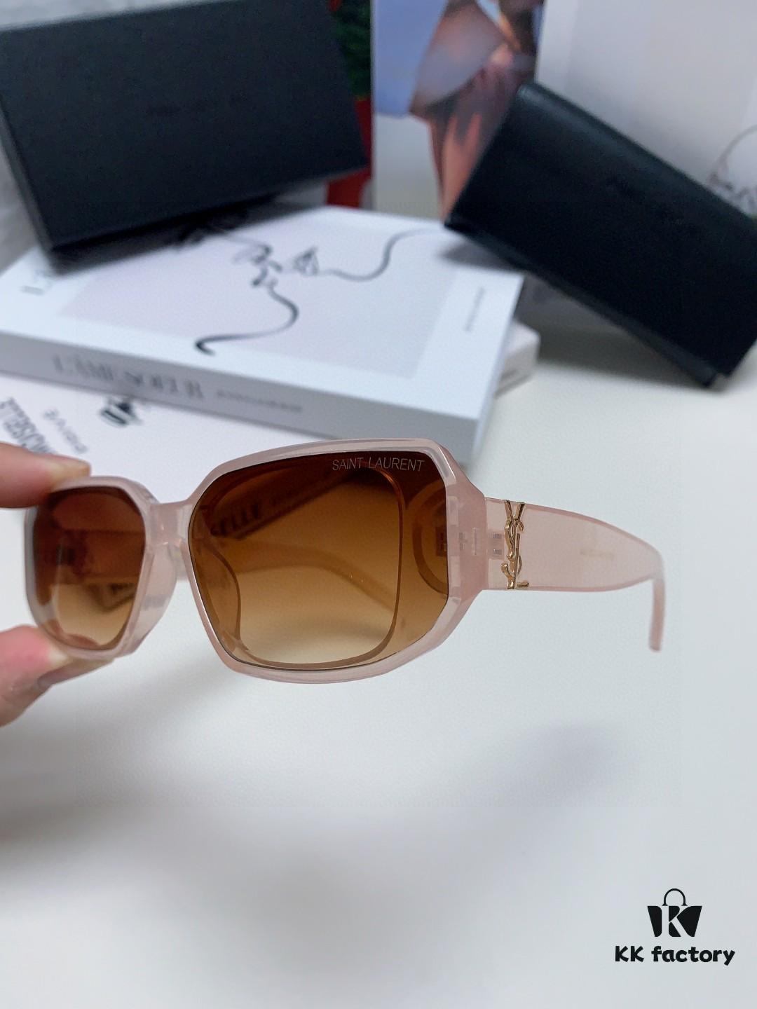 6931abe4ccd8ab3d7afa03ab YSL Saint Laurent Women's Cat-Eye Fashion Sports Blue Light Blocking Sunglasses