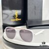 6931abe6ccd8ab3d7afa03cf YSL Saint Laurent Transparent Yellow Square Sunglasses, Lightweight Fashion Sun Glasses SL545, Influencer Style 2023 New Arrival
