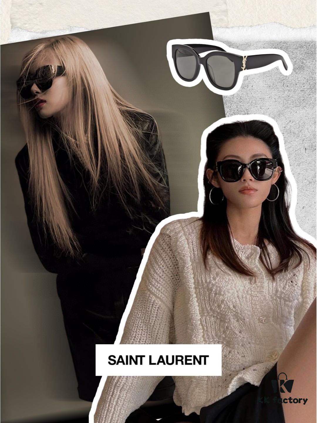 6931abe6ccd8ab3d7afa03d4 YSL Saint Laurent Unmissable Item, True-to-Original Color, Visibly Superior Quality, SL M95 Eyeglasses Sunglasses