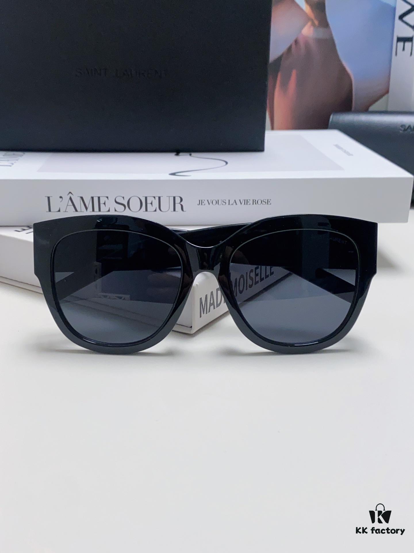 6931abe7ccd8ab3d7afa03de YSL Saint Laurent Unmissable Item, True-to-Original Color, Visibly Superior Quality, SL M95 Eyeglasses Sunglasses