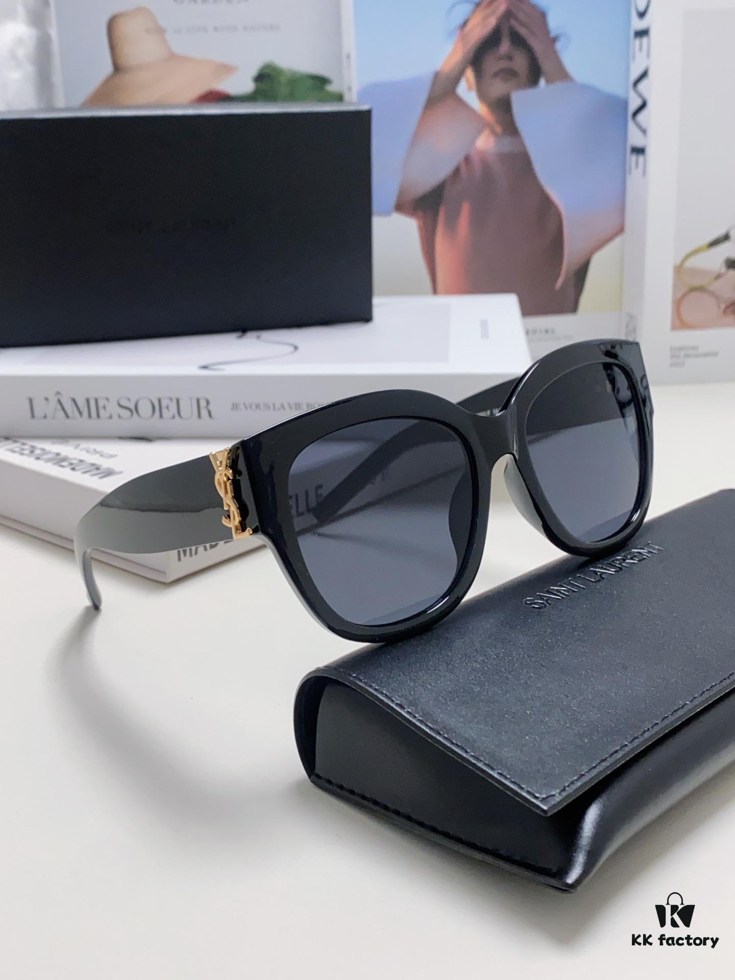 6931abe7ccd8ab3d7afa03df YSL Saint Laurent Unmissable Item, True-to-Original Color, Visibly Superior Quality, SL M95 Eyeglasses Sunglasses