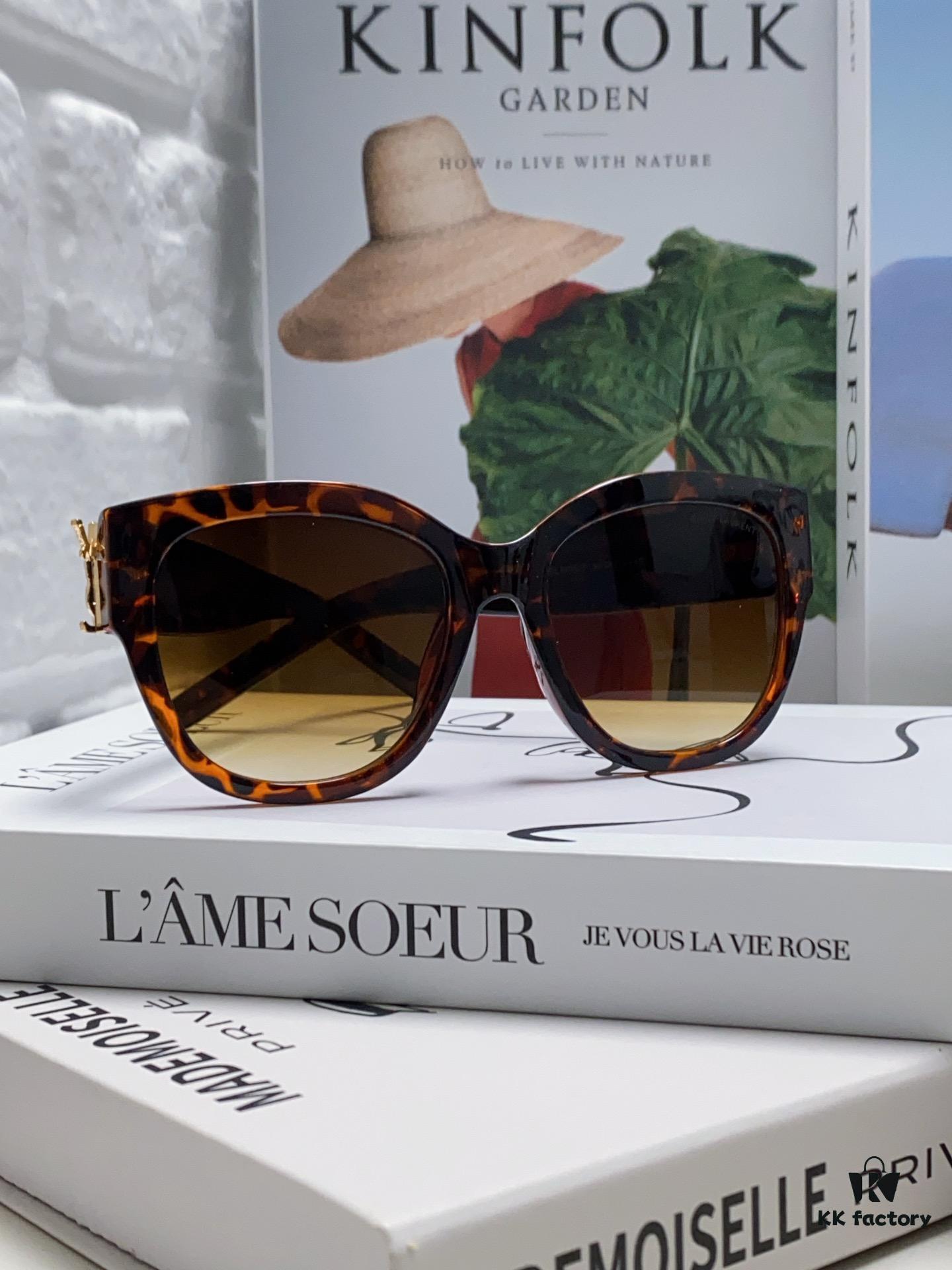 6931abe7ccd8ab3d7afa03e4 YSL Saint Laurent Unmissable Item, Faithful to Original Color, Visible Quality Difference, SL M95 Eyeglasses Sunglasses
